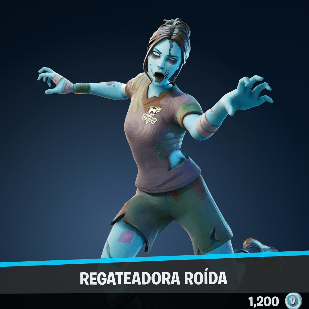 Regateadora roída